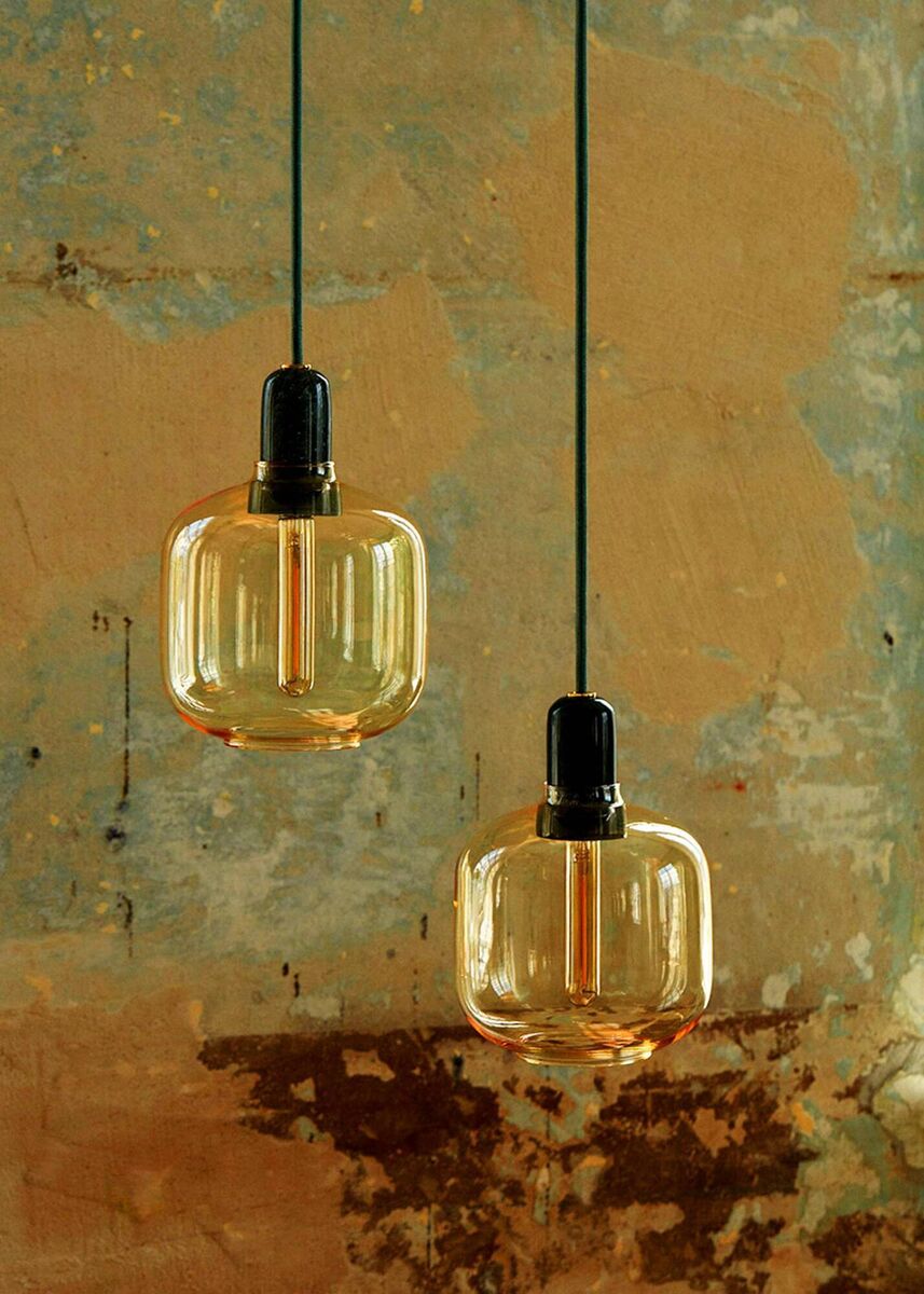 Normann Copenhagen Amp in a variety of designs and smoked colours from 113.