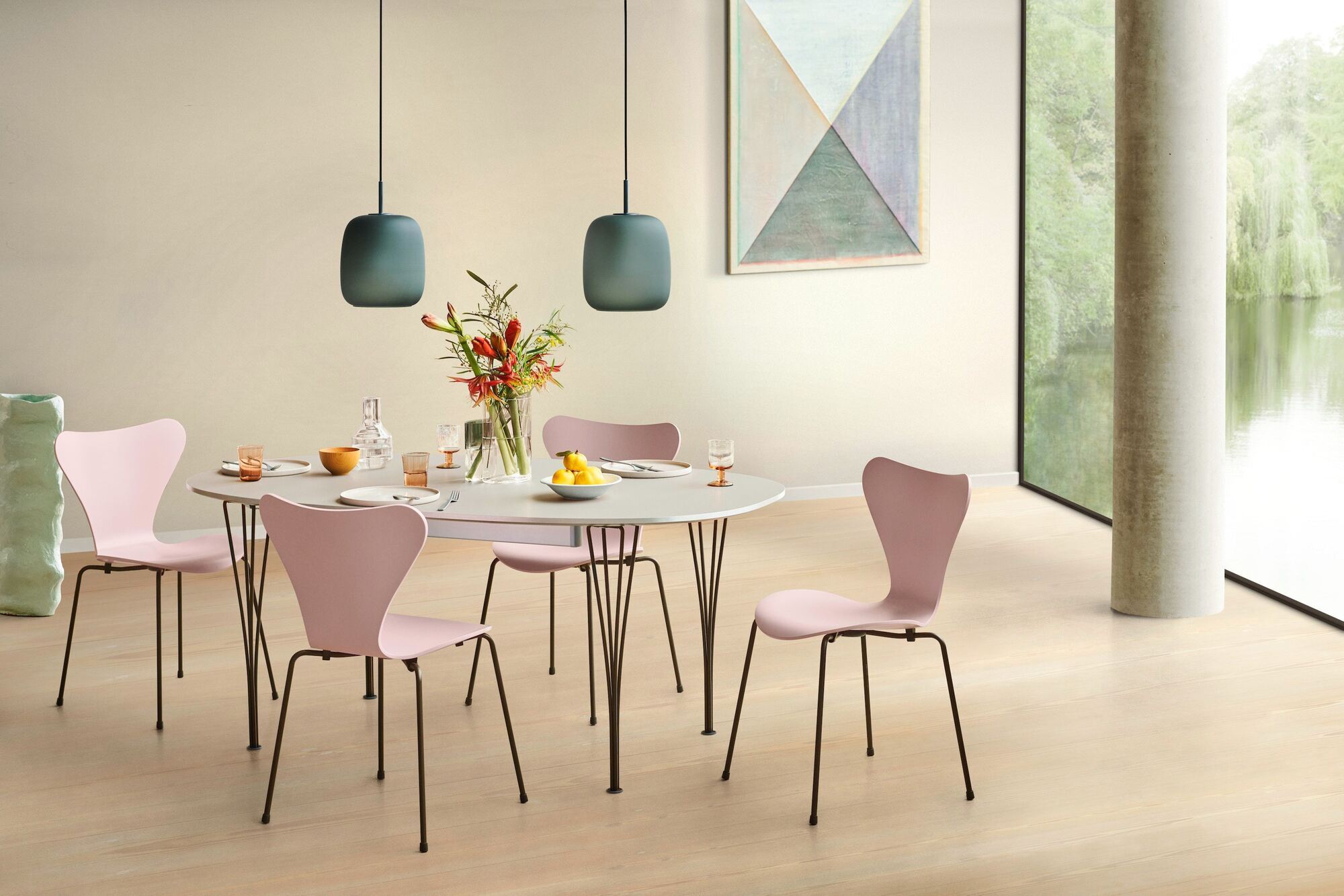 Swing time: Glass and colour chandeliers are trending 