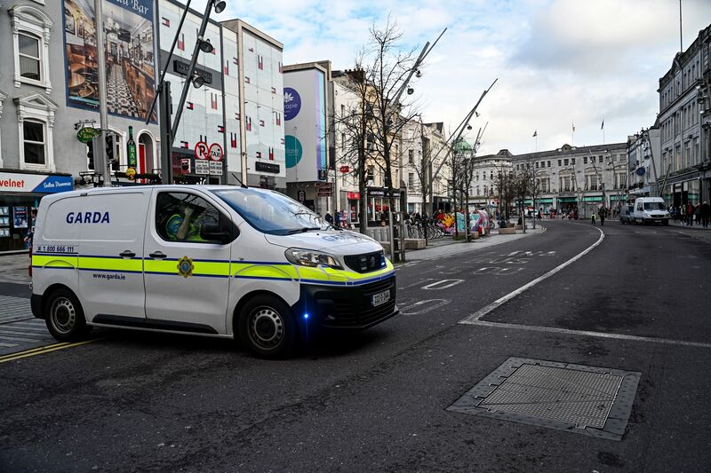 The collision forced St Patrick's St to be closed for a time on Friday. Picture: Chani Anderson The collision forced St Patrick's St to be closed for a time on Friday. Picture: Chani Anderson