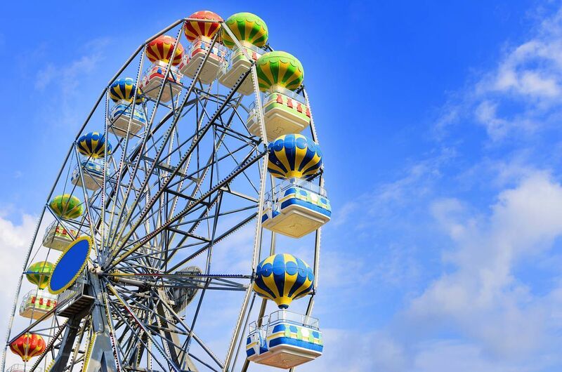 Ferris wheel at Prater Ferris wheel at Prater