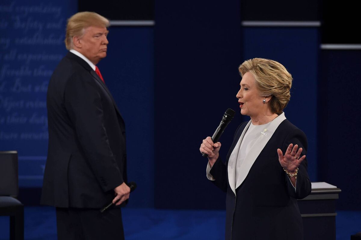In 2016, Donald Trump and Hilary Clinton contested the race for the US Presidency. Sanders claims he would have won. File Picture: Robyn Beck / AFP / Getty