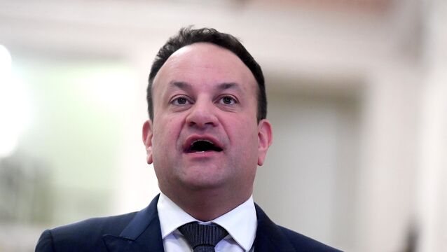 <p>Taoiseach Leo Varadkar contested the claim (Oliver McVeigh/PA)</p>