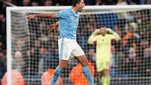 <p>BEST IN THE WORLD:  Pep Guardiola believes that Rodri is the best midfielder in the world as he can do everything. </p>