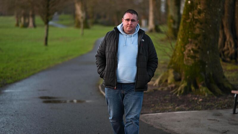 When Damien Quinn came out of prison in 2009, Quinn was eager to restart his life. He applied for college but got turned down, he believes, because of his background. Picture: Ray Ryan