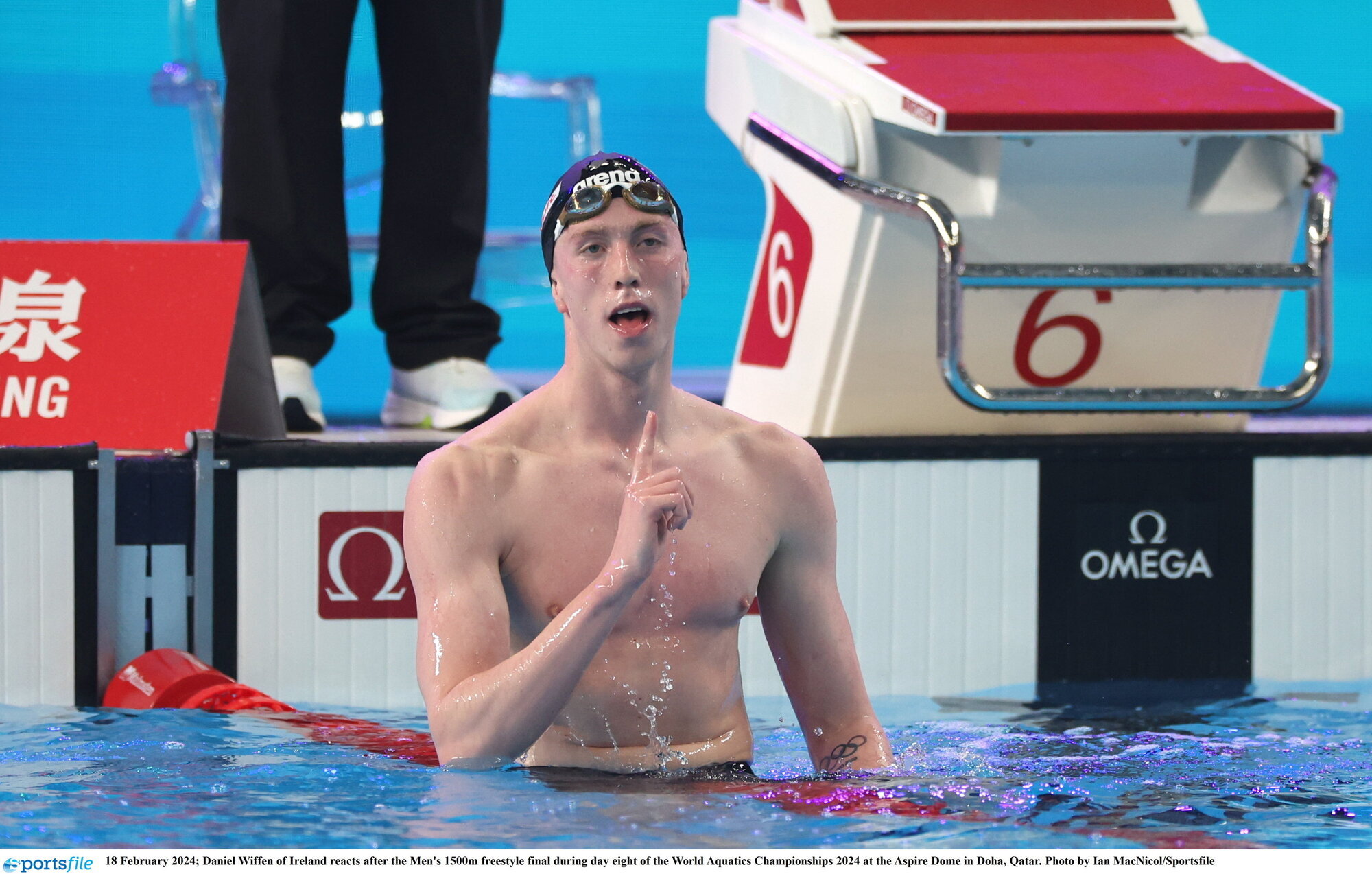 Daniel Wiffen adds Best Male Swimmer to his two golds at World Championships
