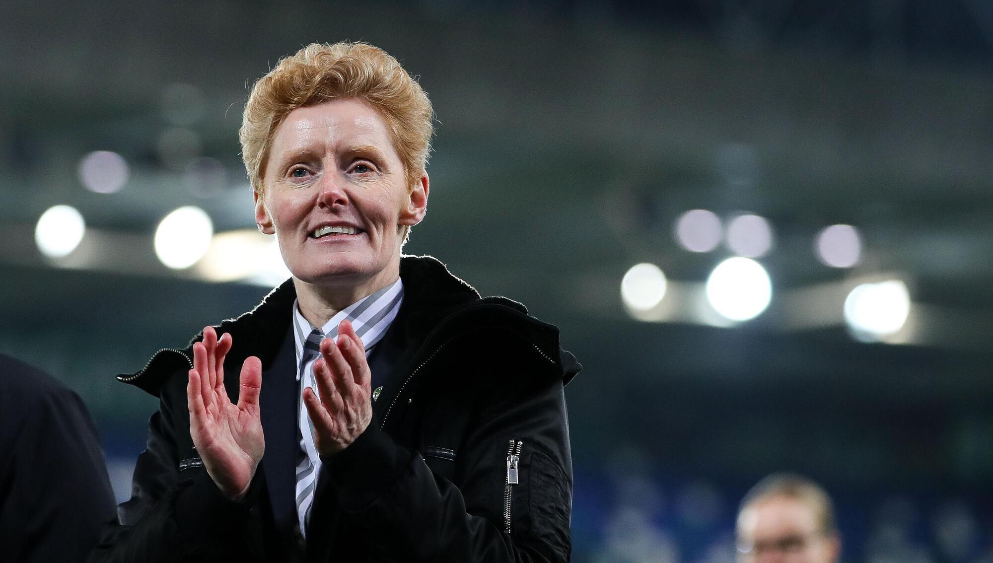 Eileen Gleeson refuses to deny fallback arrangement