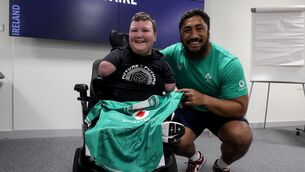 <p>DIAZ OF THE IRISH TEAM: Dáire Gorman believes that Bundee Aki is the Diaz of the Ireland rugby team. Pic: ©INPHO/Dan Sheridan</p>