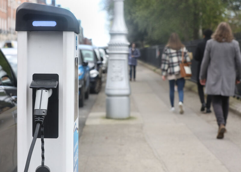 Transport Minister Eamon Ryan has announced the launch of a new €21m scheme to accelerate the development of high-powered EV charging infrastructure across Ireland’s road network. Picture: Leah Farrell / RollingNews.ie