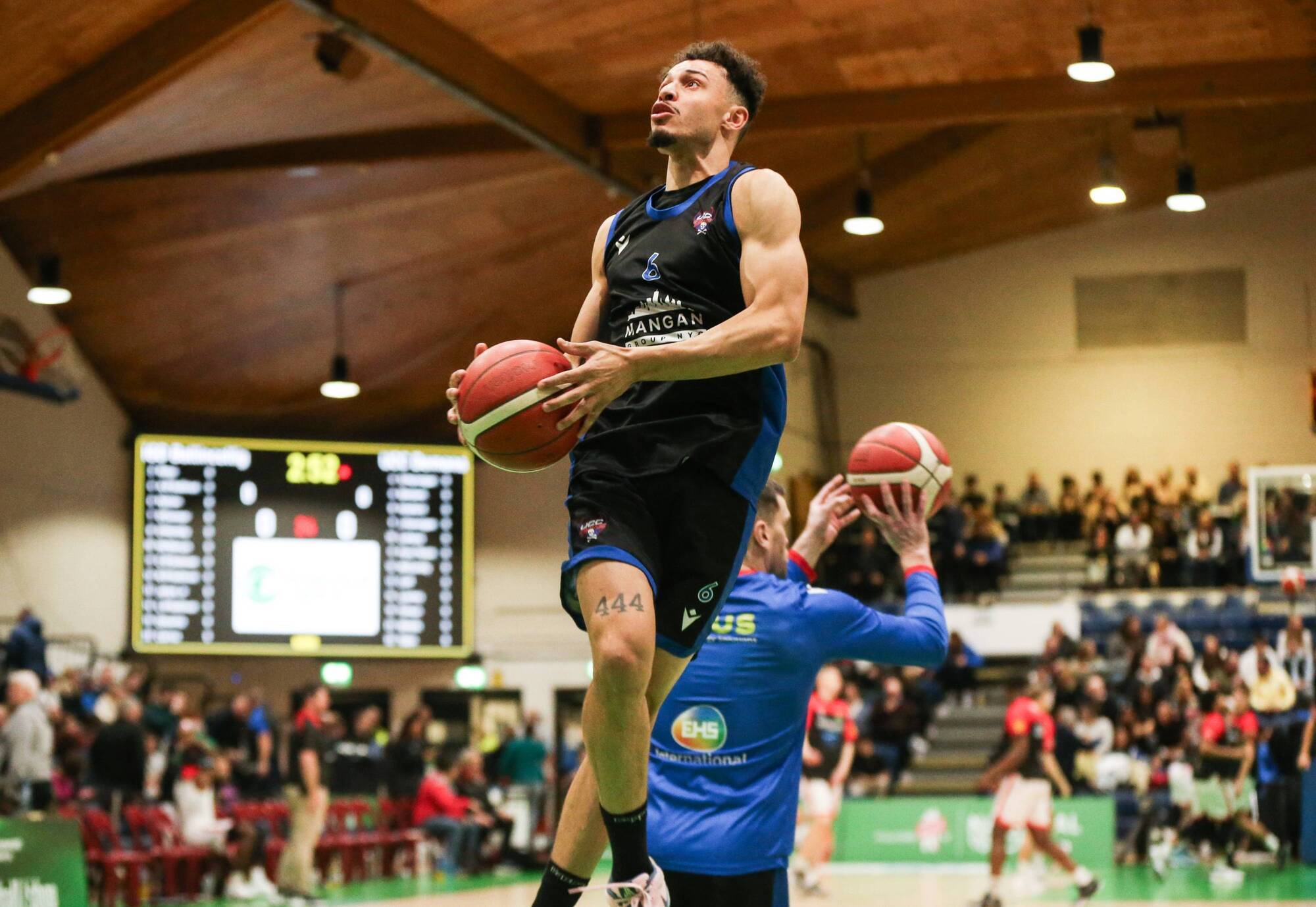 NEXT STEP OF THE JOURNEY: UCC Blue Demons' James Beckom.  Pic: Tom Maher, Inpho