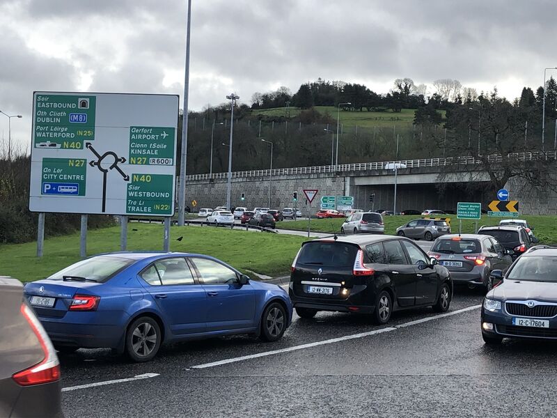 Kinsale Road roundabout and flyover. pic Larry Cummins