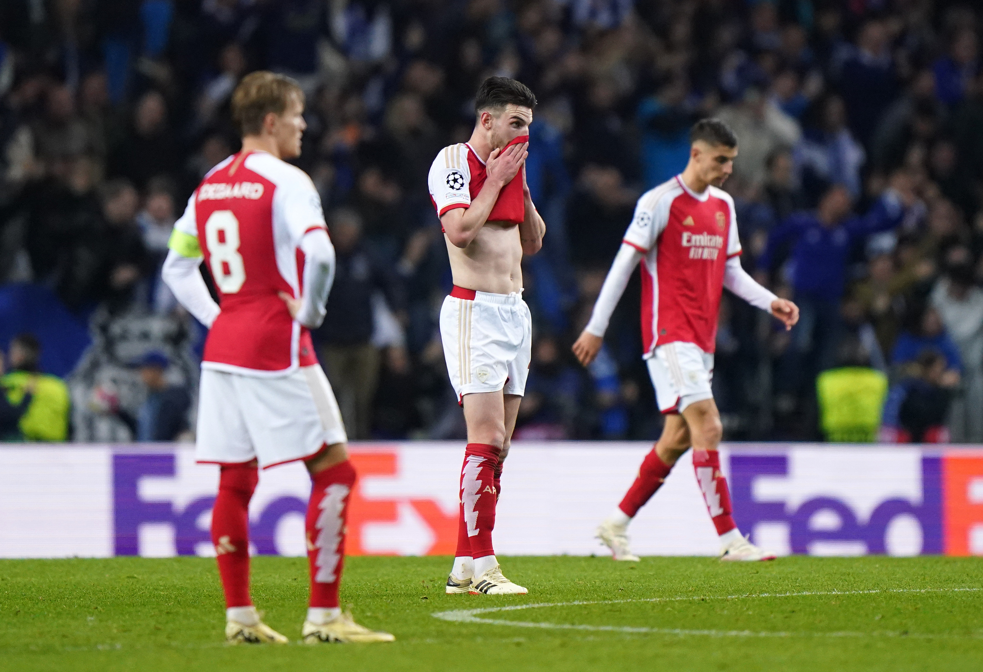 Declan Rice feels Arsenal must find Champions League ‘savvy’ after loss at Porto