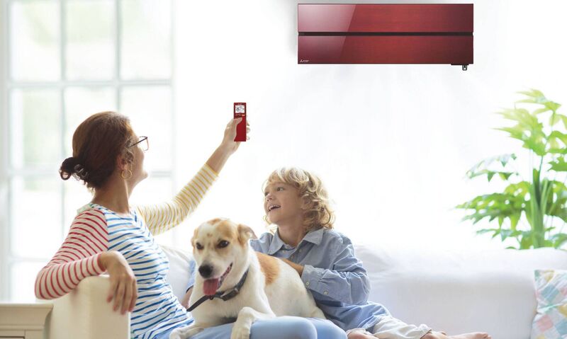 Mitsubishi Electric's Ecodan heat pump extracts heat from the air. Using a compressor, this heat is then increased to a more usable temperature, which can be up to 60°C. Gone are the days of the on/off nature of the fossil-fuel heating systems, with the heat pump system remaining on all the time. 