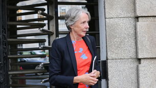 <p>Siún Ní Raghallaigh, former chair of the RTE Board, leaving the Joint Committee Meeting on Tourism, Culture, Arts, Sport &amp; Media on RTE Expenditure at Leinster House on Kildare Street, Dublin. Picture: Gareth Chaney/ Collins Photos</p>