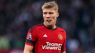 <p>WAITING FOR A MIRACLE TO COME: Manchester United have received a blow with in-form striker Rasmus Hojlund expected to be out for between two and three weeks with a muscle injury. Photo credit: Martin Rickett/PA Wire.</p>