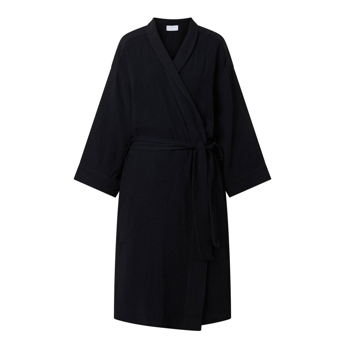 Black Wind Down gown from Cotone Collection Black Wind Down gown from Cotone Collection