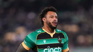 <p>Courtney Lawes will leave Northampton at the end of the season. Pic: Bradley Collyer/PA</p>