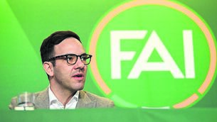 <p>GRAND VISION: Marc Canham has aspirations of developing the Ireland DNA, calling it the Ireland ID. We will be playing progressively through the thirds, hopefully, and identifying the best young players, whatever manager eventually agrees to take us on. <span class="contextmenu emphasis CaptionCredit">Pic: Stephen McCarthy/Sportsfile</span>
            </p>