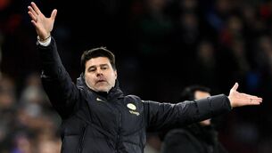 <p>WEMBLEY WAY: Chelsea boss Mauricio Pochettino. Pic: Clive Mason/Getty Images</p>
