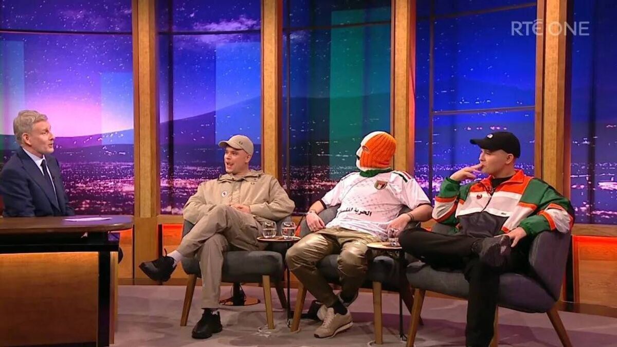 Late Late Show: Kneecap's Palestine protest, Brendan Gleeson's Oscar advice for Cillian Murphy - Vimarsana News