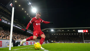 <p>Liverpool’s Alexis Mac Allister wants a Carabao Cup medal to go alongside the one he won at the World Cup (Bradley Collyer/PA)</p>