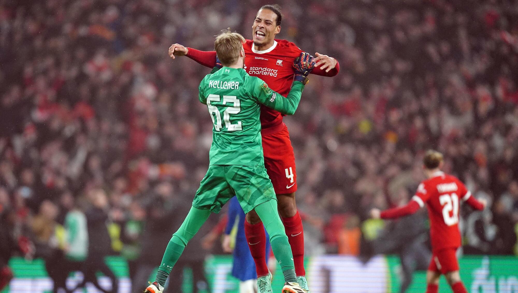 Virgil van Dijk: World-class Caoimhin Kelleher should have won man of the match