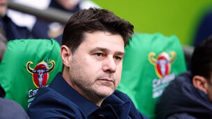 Chelsea manager Mauricio Pochettino saw his side beaten by Liverpool at Wembley (Nick Potts/PA)