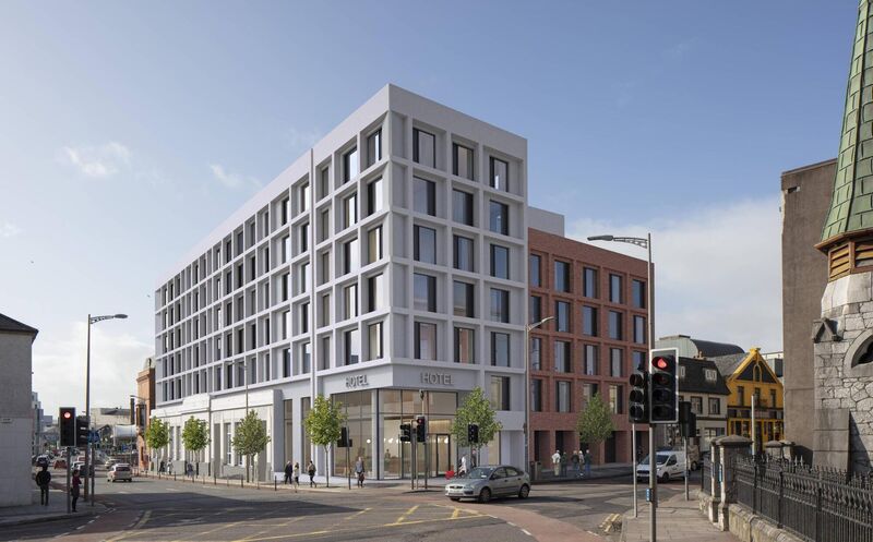 Cork City Council previously granted permission for a 171-bed, four-star hotel to different applicants in 2020. Cork City Council previously granted permission for a 171-bed, four-star hotel to different applicants in 2020.