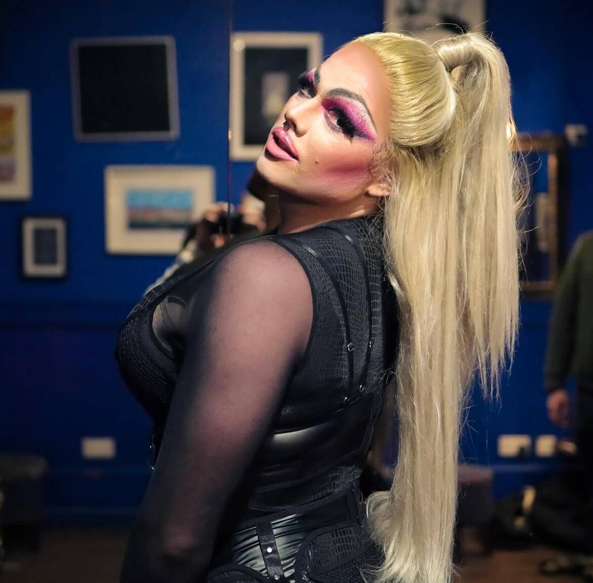 Cian Ó Gríofa, who is also known by his flamboyant online alter ego @gaylgeoiri. Cian Ó Gríofa, who is also known by his flamboyant online alter ego @gaylgeoiri.