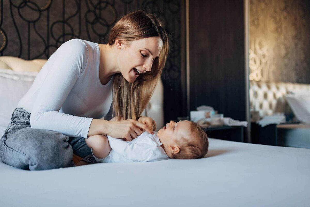 'When you’re on your own with a child, the silence can be profound. You hear a lot about reading stories and that’s wonderful. But you can sing anytime.'