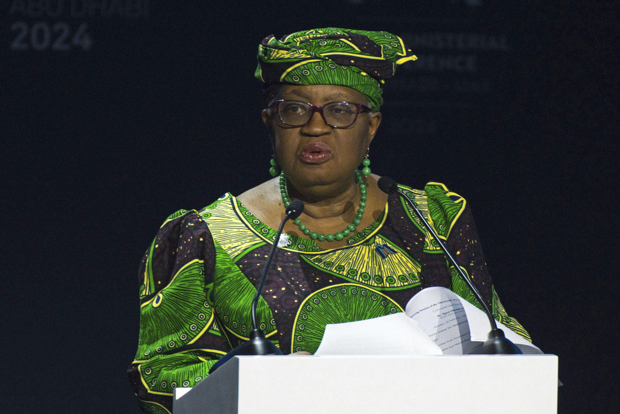 Global economy weighed down by war, uncertainty and instability, says WTO chief