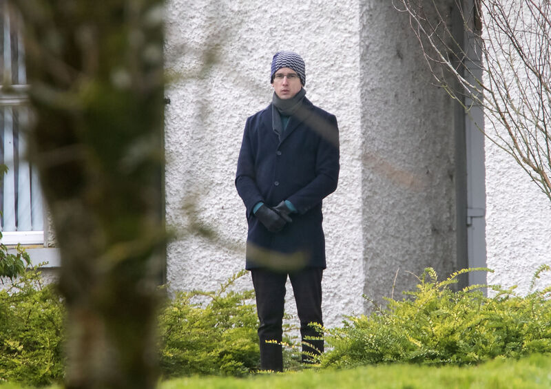 Enoch Burke was committed to Mountjoy after the school's board asked the court to jail the teacher over his deliberate failure to comply with a permanent injunction restraining him from attending at the school granted by the court in July. File picture: Colin Keegan, Collins Dublin