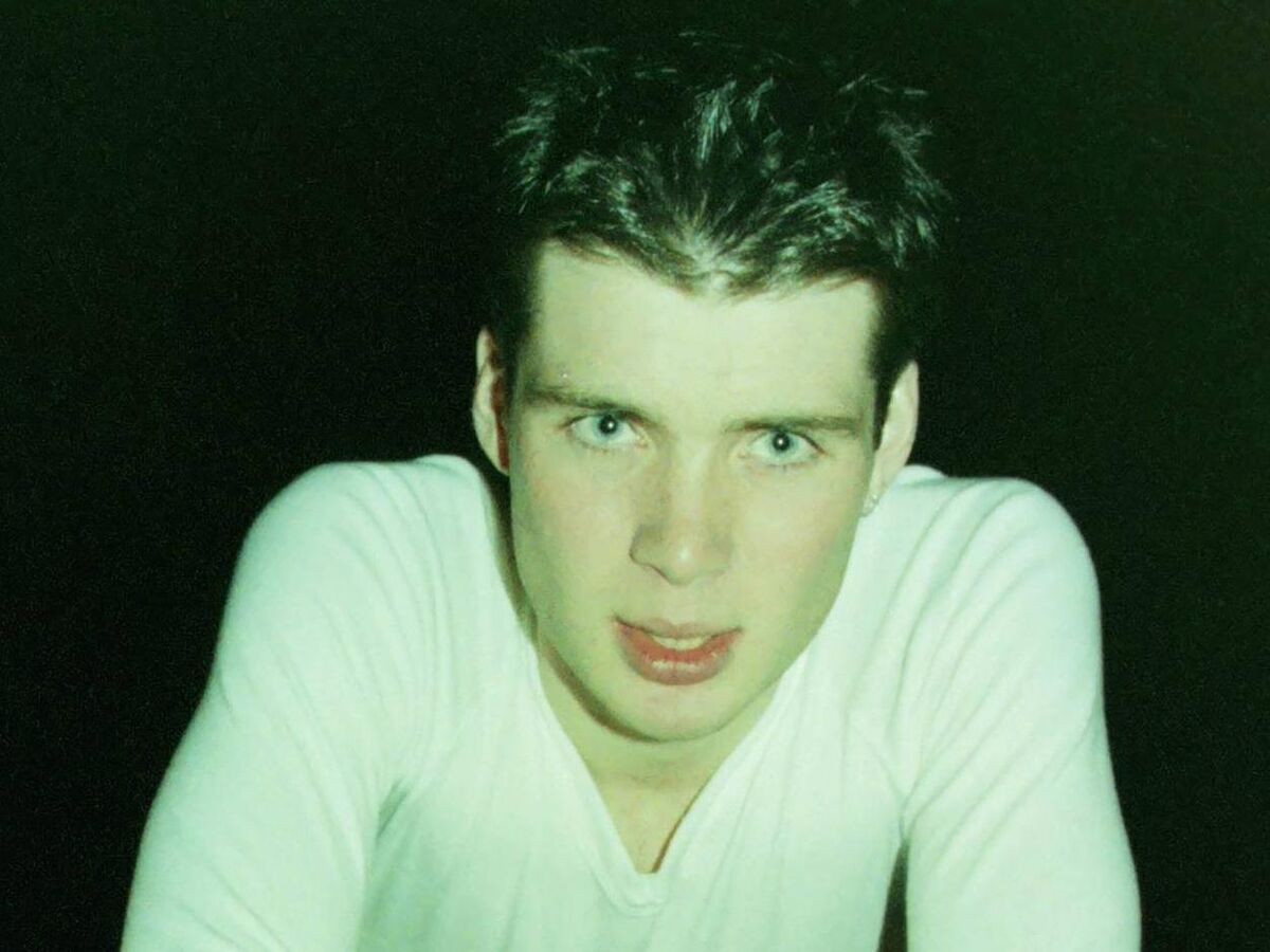 Cillian Murphy in 1996 in the early production of Disco Pigs, by Corcadorca. Picture: Irish Examiner Archive