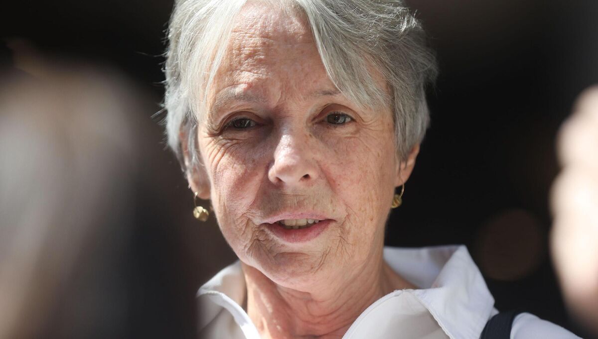 Former RTÉ Board chair Siún Ní Raghallaigh speaking to media on Kildare Street following her meeting with Minister for Media and Arts, Catherine Martin. Picture: Leah Farrell/RollingNews.ie Former RTÉ Board chair Siún Ní Raghallaigh speaking to media on Kildare Street following her meeting with Minister for Media and Arts, Catherine Martin. Picture: Leah Farrell/RollingNews.ie