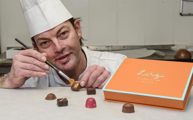 Chocolatier Benoit Lorge preparing Chocolate Easter Eggs in his country workshop Lorge' in Bonane on the N71 between Kenmare and Glengarriffe. Chocolatier Benoit Lorge preparing Chocolate Easter Eggs in his country workshop Lorge' in Bonane on the N71 between Kenmare and Glengarriffe.