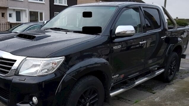 Two high-end cars seized by officers investigating organised crime in Dublin