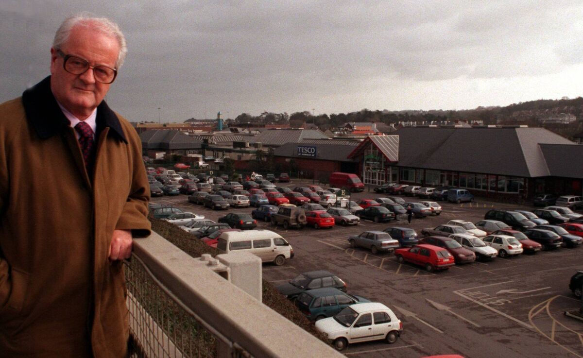 Clayton Love, looking down on the Older Douglas shopping centre, with the newer centre in the background with the tower clock. Picture: Eddie O'Hare Clayton Love, looking down on the Older Douglas shopping centre, with the newer centre in the background with the tower clock. Picture: Eddie O'Hare