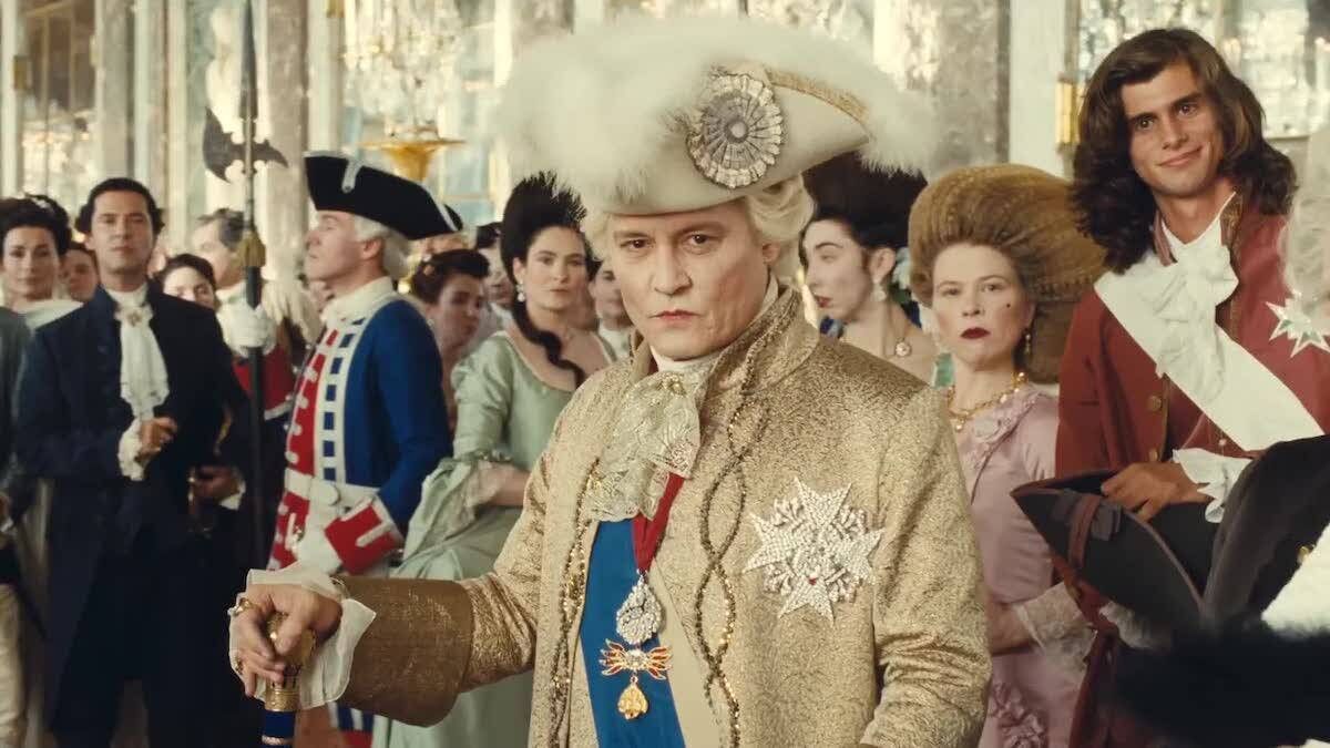 Johnny Depp in Jeanne du Barry at the Cork French Film Festival. 