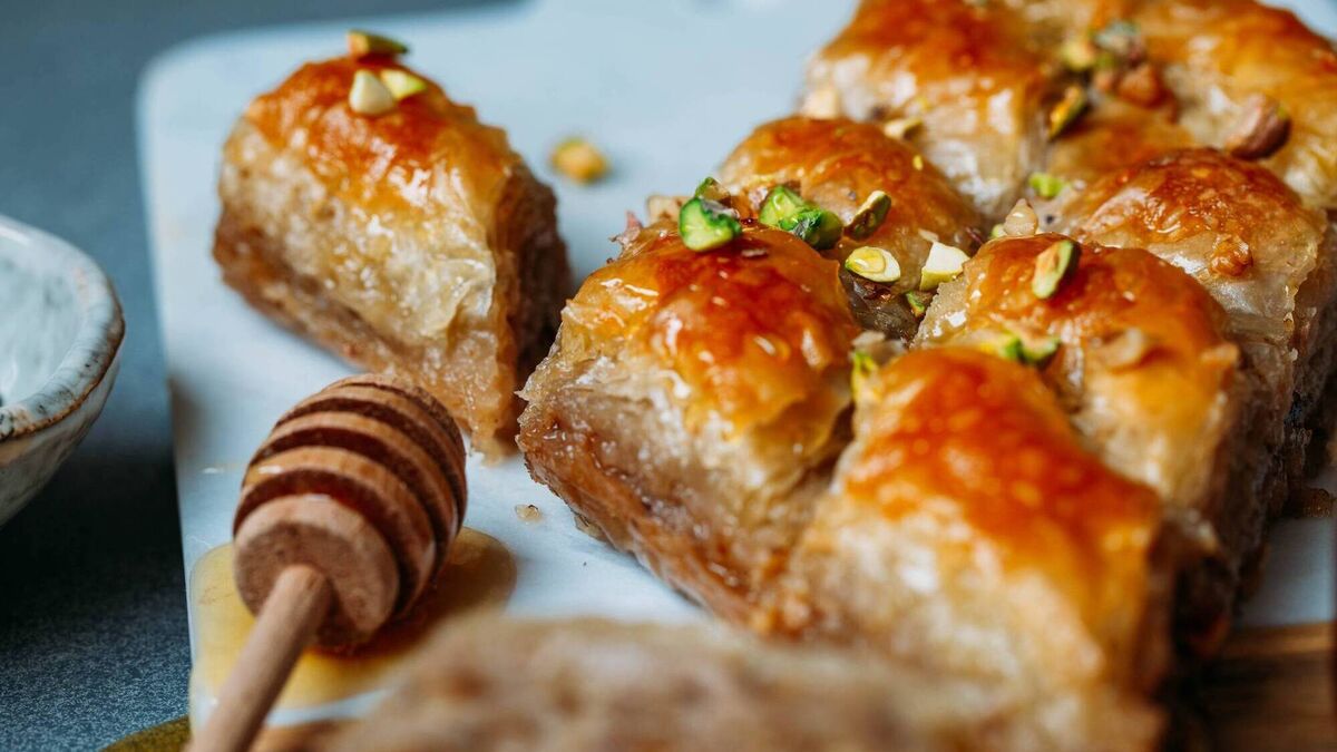 Mary Jo McMillin's Rolled Baklava