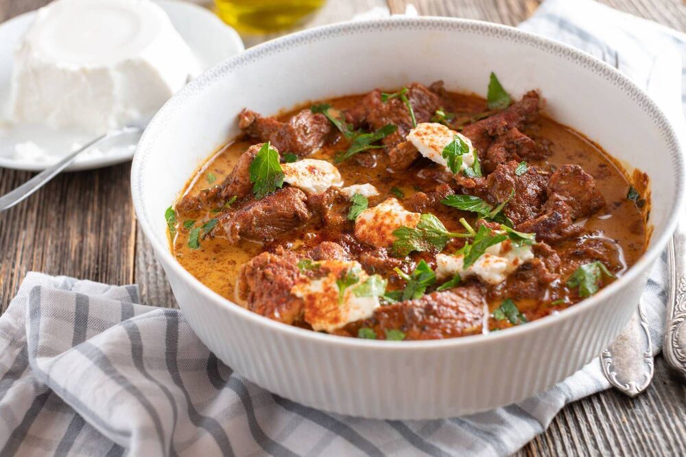 Mary Jo McMillin's Rhubarb & Lamb Koresh