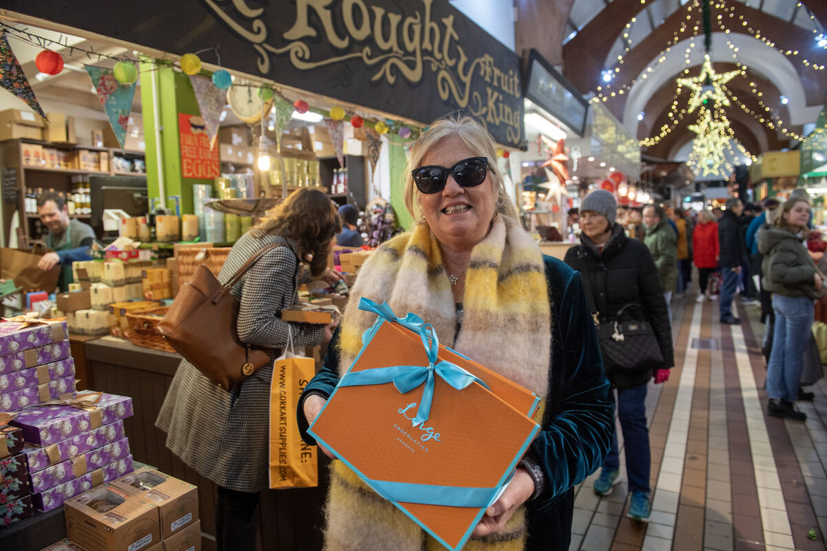 Pick up some treats for Mother's Day at Cork's English Market. Picture: Dan Linehan