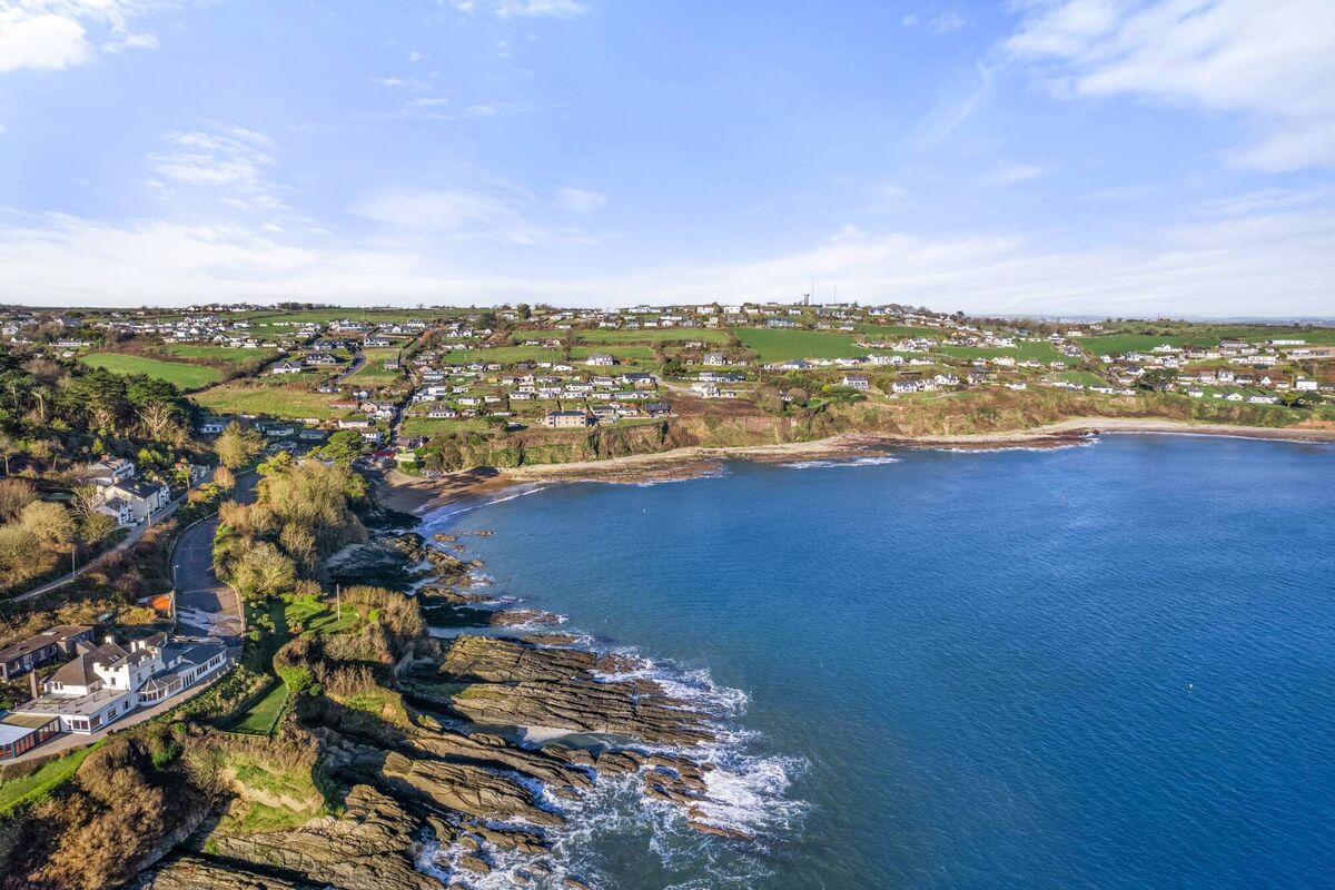 View across Myrtleville towards Manion's Field from above Bunnyconnellan's former bar and restaurant, itself also now for sale for €1.9 million View across Myrtleville towards Manion's Field from above Bunnyconnellan's former bar and restaurant, itself also now for sale for €1.9 million