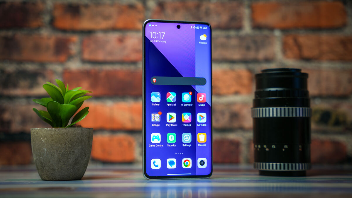 The Redmi Note 13 Pro+ sports a 6.67-inch display. Picture: Noel Campion.