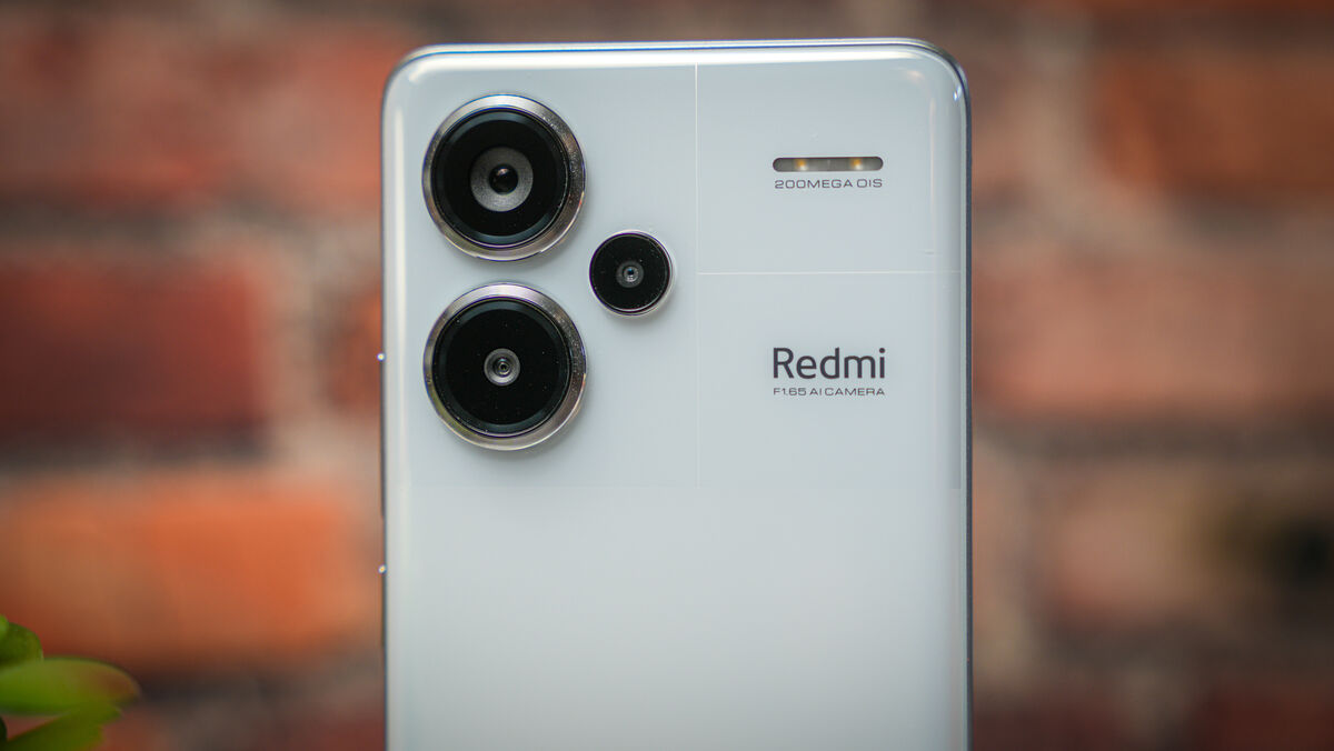 The Redmi Note 13 Pro+ is equipped with a 200MP main camera. Picture: Noel Campion.