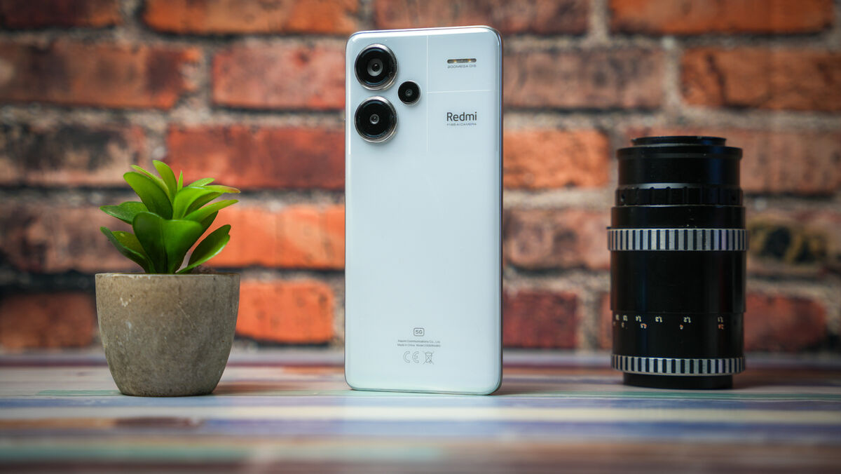 The Redmi Note 13 Pro+ comes with a 120W charger in the box. Picture: Noel Campion.