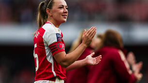 <p>McCabe wants governing bodies to ensure players are given adequate rest. Pic: Rhianna Chadwick/PA</p>