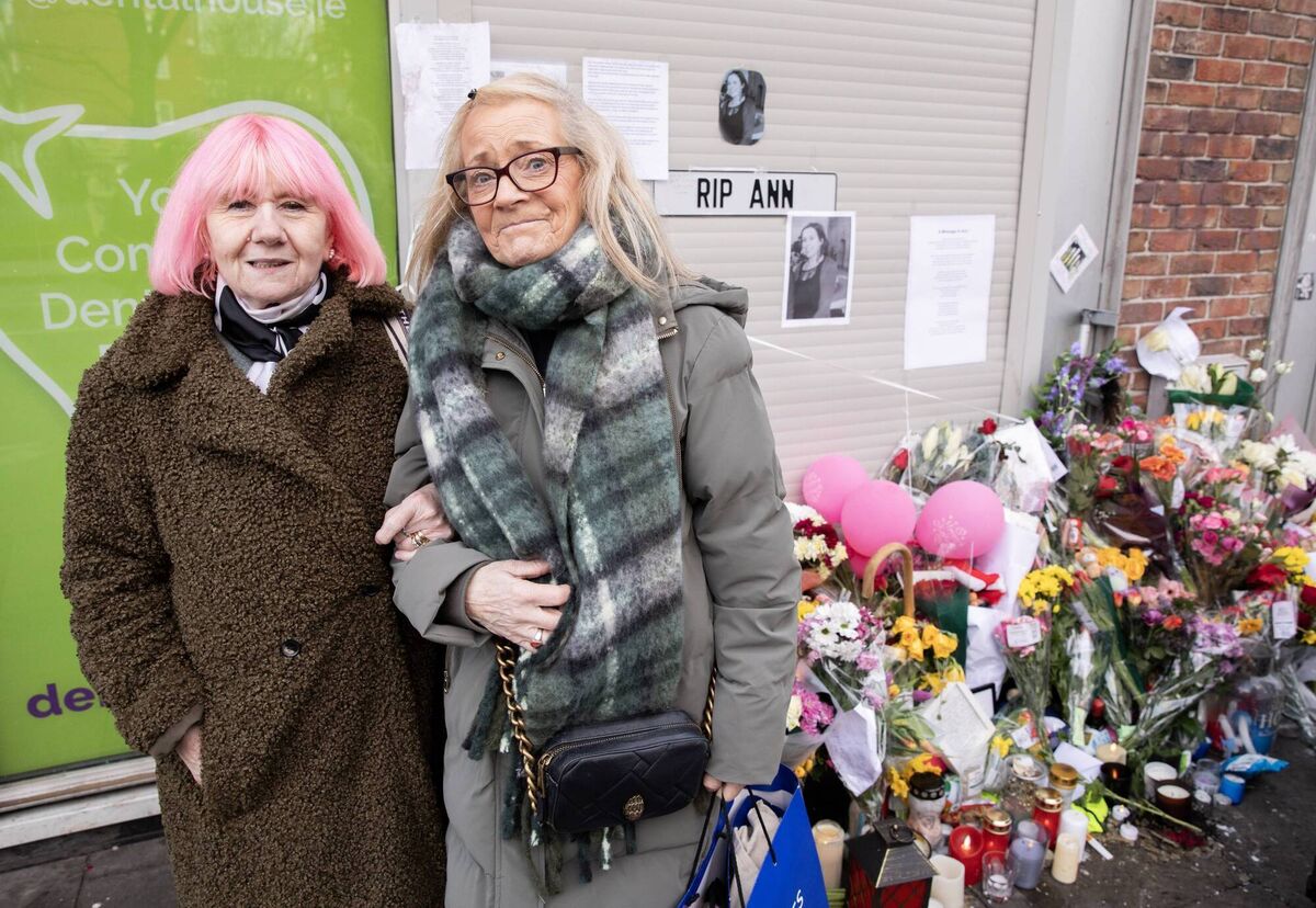 (Left to right) Dolores Cray & Angela Charlotte Byrne, both from Iveagh Trust, close to the scene where Ann Delaney was found in Dublin. (Left to right) Dolores Cray & Angela Charlotte Byrne, both from Iveagh Trust, close to the scene where Ann Delaney was found in Dublin.