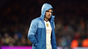 Manchester City’s Jack Grealish is set for another spell out (Mike Egerton/PA)