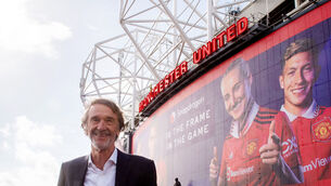<p>BIG JOB: Jim Ratcliffe at Old Trafford. Pic: Peter Byrne, PA Wire.</p>