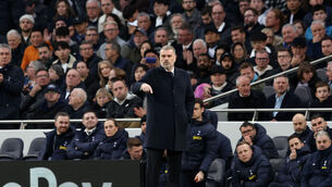 <p>WARNING: Tottenham Hotspur manager Ange Postecoglou. Pic: Kieran Cleeves, PA Wire.</p>