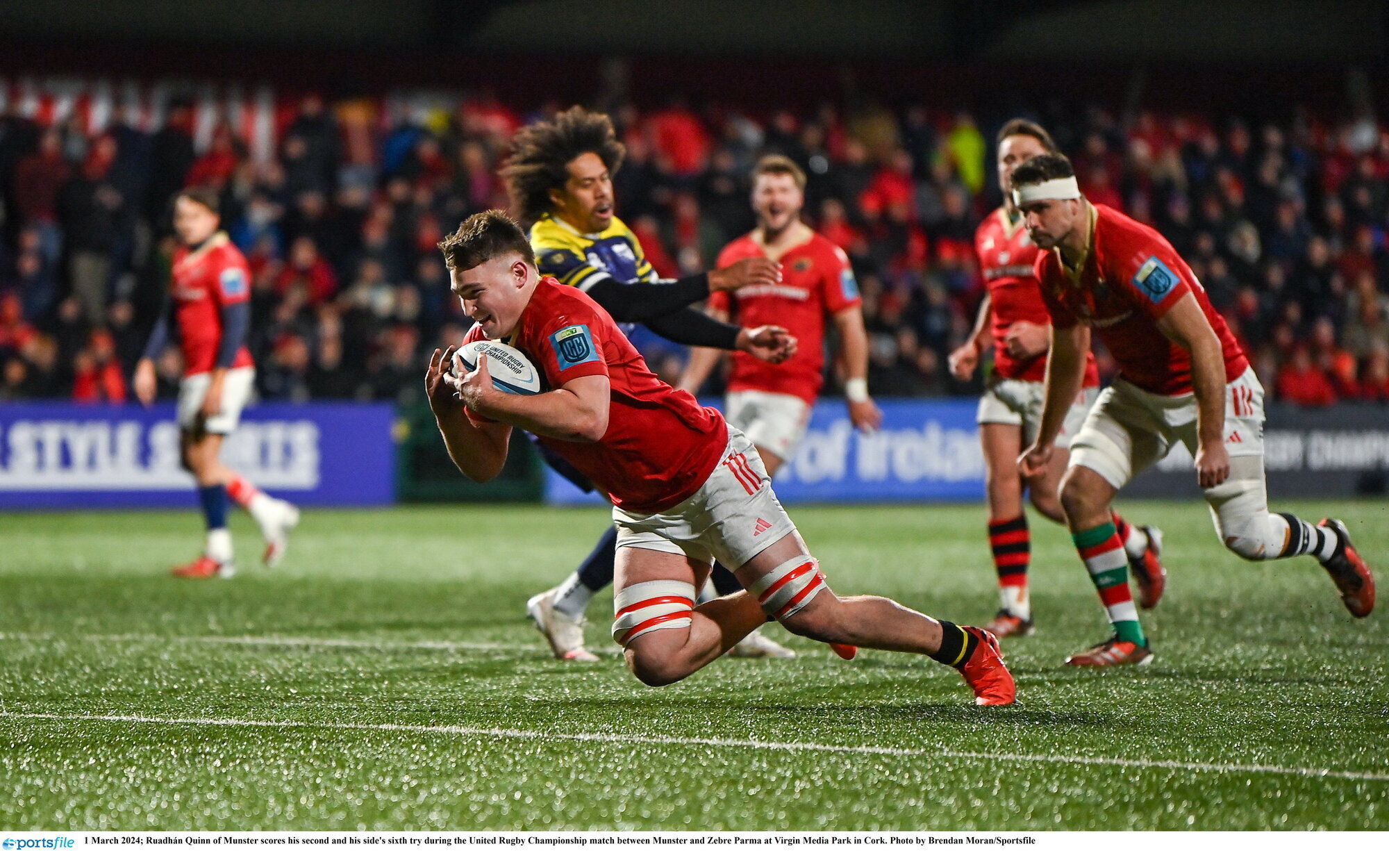 Quinn prospers as Munster share the load in Zebre win